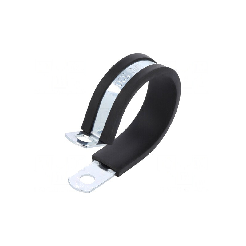 Clipsuri Øbuclă din oțel pentru montaj Ø 6,5mm, dimensiuni 34,9÷36,5mm, lățime 13mm | Electronic-mag.ro | Componente Electronice Clipsuri Øbuclă din oțel pentru montaj Ø 6,5mm, dimensiuni 34,9÷36,5mm, lățime 13mm | Electronic-mag.ro | Componente Electronice