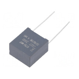 Condensator polipropilenă R75 27nF 18x11x19mm THT ±5% - Componentă electronică de înaltă precizie | Electronic-mag.ro | Componente Electronice