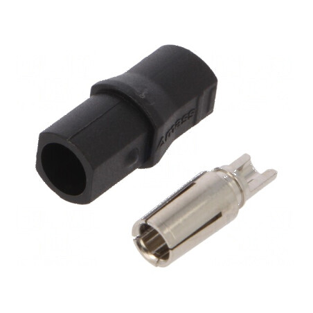 Conector Alimentare DC Mufă SH4.0 Mamă cu PIN 1 pentru Cablu Lipire - Componentă Electrică Profesională | Electronic-mag.ro | Componente Electronice