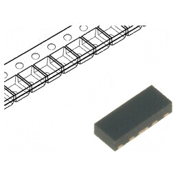 Diodă TVS rețea 3A uDFN10 - 4 Rolă, Bandă SPA® Diodes ESD pentru Protecție Electrostatică | Electronic-mag.ro | Componente Electronice