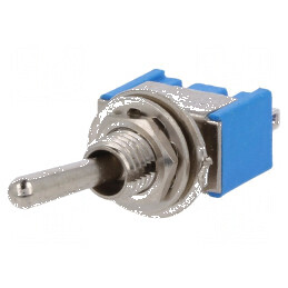 Comutator Basculant Poz: 3 SP3T ON-OFF-ON 3A/250VAC cu Interval de Temperatura -25 până la 85°C | Electronic-mag.ro | Componente Electronice
