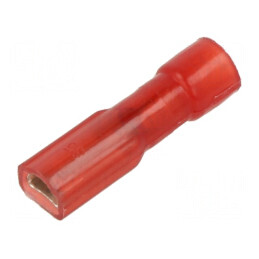Terminal plat 2,8mm mamă 0,8mm pentru cablu 0,5÷1mm² - crimpare profesională | Electronic-mag.ro | Componente Electronice