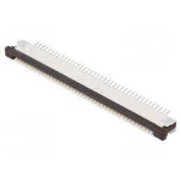 Conector FFC/FPC Orizontal 40 PIN ZIF SMT, 50V, 0,4A, Temperatura de Operare -25 până la 85°C | Electronic-mag.ro | Componente Electronice