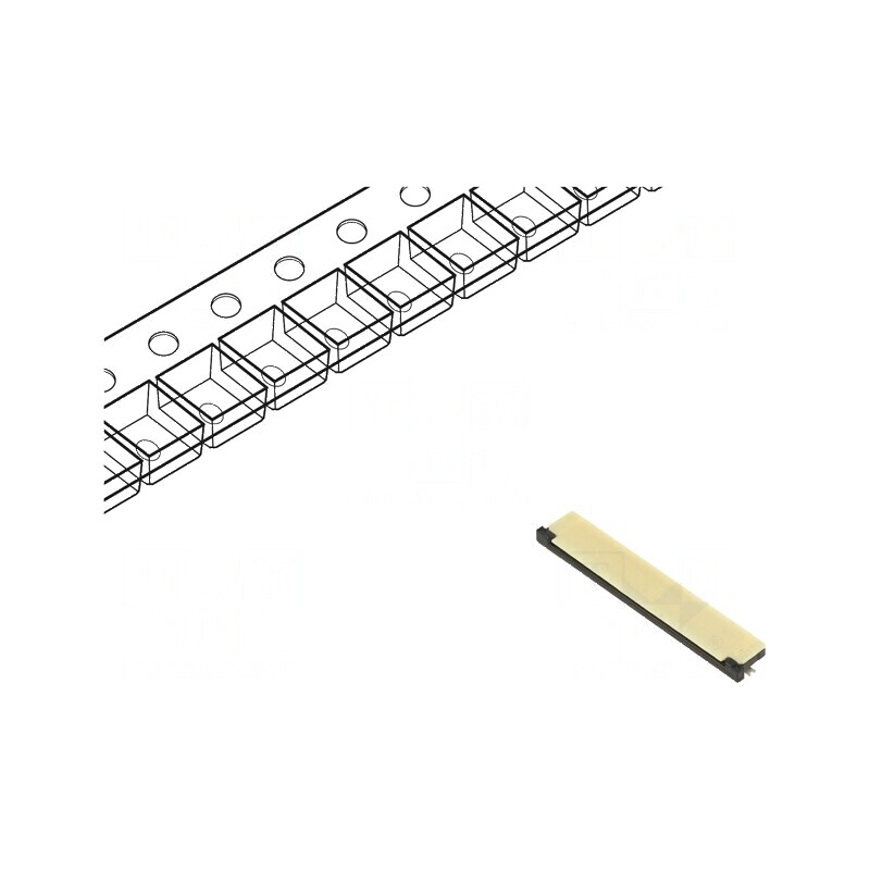 "Conector FFC/FPC Orizontal 50 PIN ZIF - Conector Superioare pentru Aplicații Electronice" | Electronic-mag.ro | Componente Electronice "Conector FFC/FPC Orizontal 50 PIN ZIF - Conector Superioare pentru Aplicații Electronice" | Electronic-mag.ro | Componente Electronice