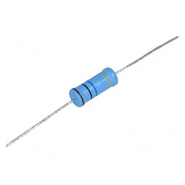 Rezistor metal glaze THT 6,8MΩ 1W ±5% Ø6,8x19mm 200ppm/°C pentru aplicații electronice | Electronic-mag.ro | Componente Electronice