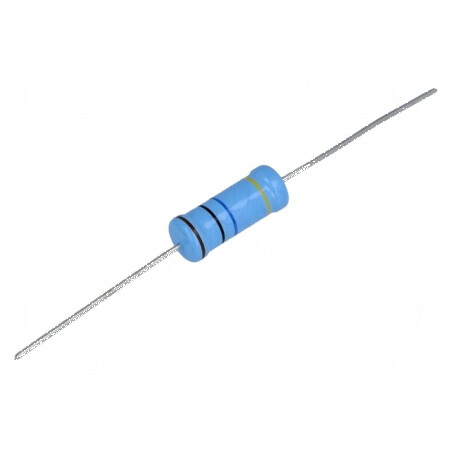 Rezistor metal glaze THT 6,8MΩ 1W ±5% Ø6,8x19mm 200ppm/°C pentru aplicații electronice | Electronic-mag.ro | Componente Electronice