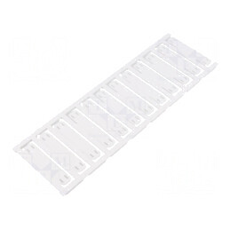 Etichetă poliamidă 66 albă 7÷40mm, rezistență temperatură -40÷100°C, UL94V-2, H: 60mm | Electronic-mag.ro | Componente Electronice