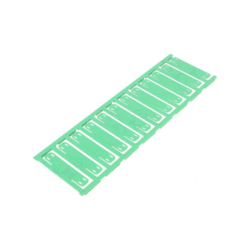 Etichetă poliamidă 66 verde 7÷40mm -40÷100°C UL94V-2 H: 60mm | Electronic-mag.ro | Componente Electronice