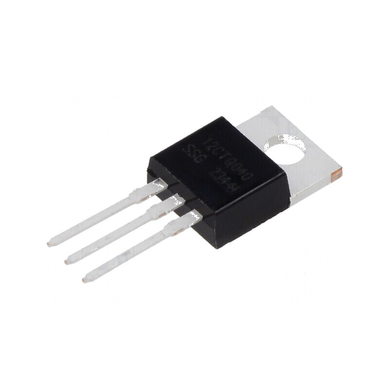 Diodă Schottky THT 40V 12A TO220AB - Redresor cu Ufmax 730mV | Electronic-mag.ro | Componente Electronice