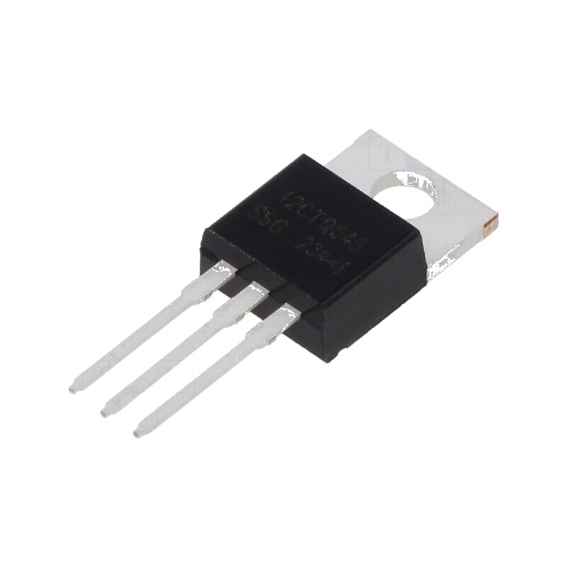Diodă Schottky THT 45V 12A TO220AB - Redresor cu Ufmax 730mV | Electronic-mag.ro | Componente Electronice