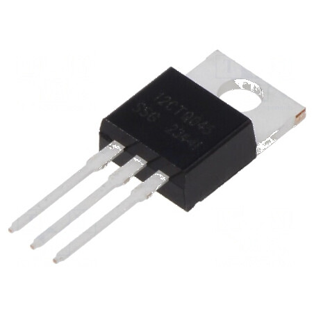 Diodă Schottky THT 45V 12A TO220AB - Redresor cu Ufmax 730mV | Electronic-mag.ro | Componente Electronice