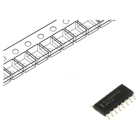 Interfaţă emiţător-receptor full duplex IC RS232 120kbps pentru comunicaţii seriale | Electronic-mag.ro | Componente Electronice