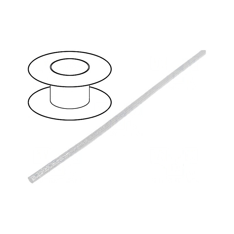 Manșon electroizolant din fibră de sticlă, rezistent la temperaturi de -40 până la 180°C, diametru interior 2mm | Electronic-mag.ro | Componente Electronice Manșon electroizolant din fibră de sticlă, rezistent la temperaturi de -40 până la 180°C, diametru interior 2mm | Electronic-mag.ro | Componente Electronice