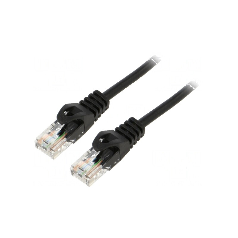Patch Cord U/UTP 5e Litat CCA PVC Negru 0,25m 26AWG - Fire 8 de Înaltă Calitate | Electronic-mag.ro | Componente Electronice Patch Cord U/UTP 5e Litat CCA PVC Negru 0,25m 26AWG - Fire 8 de Înaltă Calitate | Electronic-mag.ro | Componente Electronice