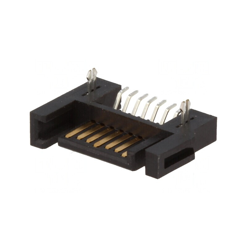 Conector SATA Soclu Tată cu 7 Pini - Compatibilitate Avansată pentru Dispozitive de Stocare | Electronic-mag.ro | Componente Electronice