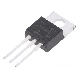 Diodă Schottky THT 120V 10A x2 TO220AB - Redresor cu Ufmax 0,79V | Electronic-mag.ro | Componente Electronice