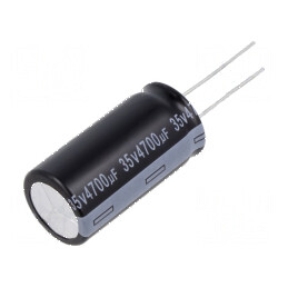 Condensator Electrolitic THT 4700uF 35VDC Ø18x35mm ±20% - Componentă Electronică de Înaltă Calitate | Electronic-mag.ro | Componente Electronice