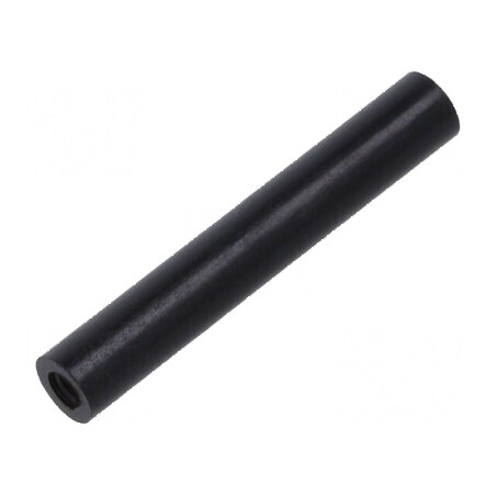 Manșon Distanțier Cilindric din Poliamidă M2 - Lungime 25mm, Diametru Exterior 4mm | Electronic-mag.ro | Componente Electronice