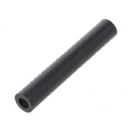 Manşon Distanţier Cilindric Poliamidă M2,5 - Lungime 30mm, Culoare Neagră | Electronic-mag.ro | Componente Electronice