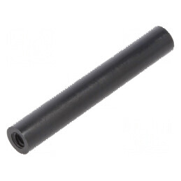 Manșon Distanțier Cilindric din Poliamidă M3, Lungime 40mm, Diametru Exterior 6mm | Electronic-mag.ro | Componente Electronice