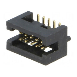Conector IDC soclu tată PIN 10 drept SMT cu finisaj aurit 1,27mm | Electronic-mag.ro | Componente Electronice