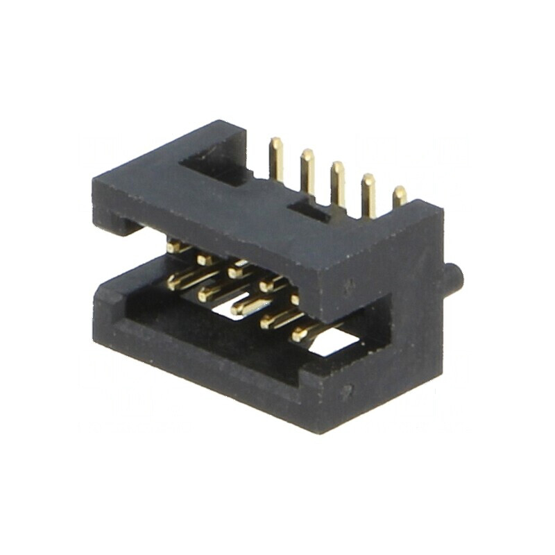 Conector IDC soclu tată PIN 10 drept SMT cu finisaj aurit 1,27mm | Electronic-mag.ro | Componente Electronice Conector IDC soclu tată PIN 10 drept SMT cu finisaj aurit 1,27mm | Electronic-mag.ro | Componente Electronice