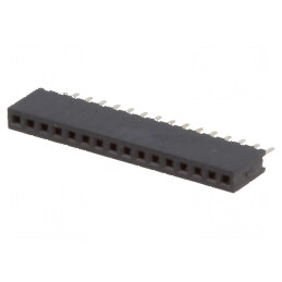 Conector şiruri pini soclu mamă 16 PIN 1,27mm THT 1x16 | Electronic-mag.ro | Componente Electronice