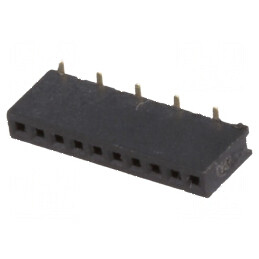 Conector șiruri pini soclu mamă 10 pini 1,27mm SMT 1x10 - Componentă electronică | Electronic-mag.ro | Componente Electronice