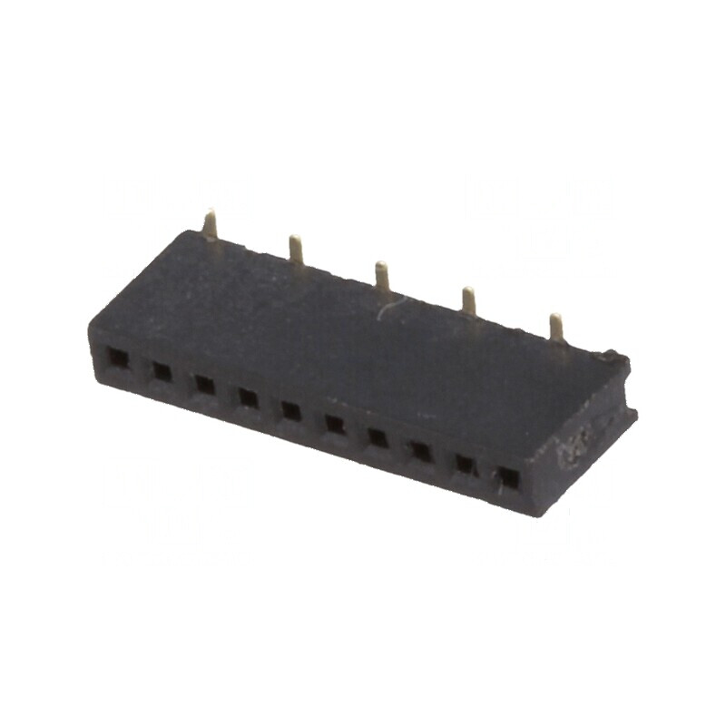Conector șiruri pini soclu mamă 10 pini 1,27mm SMT 1x10 - Componentă electronică | Electronic-mag.ro | Componente Electronice Conector șiruri pini soclu mamă 10 pini 1,27mm SMT 1x10 - Componentă electronică | Electronic-mag.ro | Componente Electronice