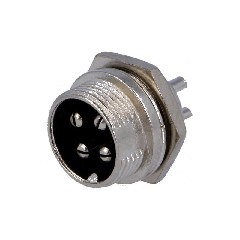 Conector Microfon Soclu Tată PIN 4 - Conector Profesional pentru Audio | Electronic-mag.ro | Componente Electronice Conector Microfon Soclu Tată PIN 4 - Conector Profesional pentru Audio | Electronic-mag.ro | Componente Electronice