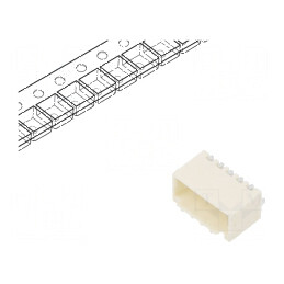 Conector cablu-placă soclu tată Pico-SPOX 1,5mm PIN 5 SMT - Componentă electronică pentru asamblare profesională | Electronic-mag.ro | Componente Electronice