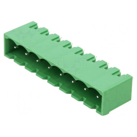 Regletă de conexiuni deconectabilă 5,08mm, 8 piste, tip tată | Electronic-mag.ro | Componente Electronice