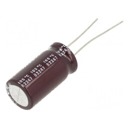 Condensator Electrolitic Low ESR THT 470uF 50VDC 12,5mm x 20mm - Componentă Electronică de Înaltă Performanță | Electronic-mag.ro | Componente Electronice