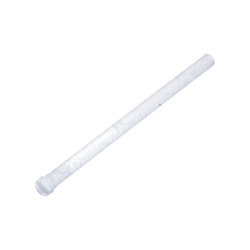 Tub LED rotund Ø3,2mm cu parte frontală convexă dreptă - soluție de iluminat profesională | Electronic-mag.ro | Componente Electronice