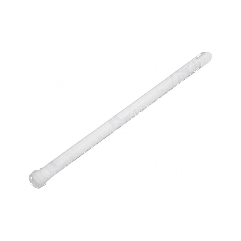 Tub LED rotund Ø3,2mm cu parte frontală convexă dreptă - Accesorii iluminat profesional | Electronic-mag.ro | Componente Electronice