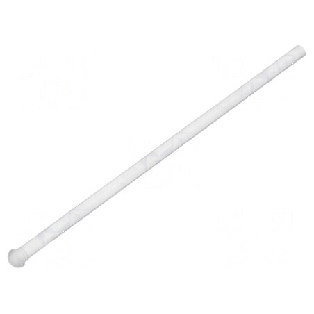Tub LED rotund Ø2mm cu parte frontală convexă dreptă - Accesorii iluminat profesional | Electronic-mag.ro | Componente Electronice
