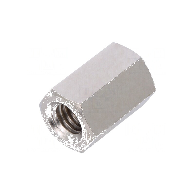 "Piuliță Distanțieră Filetată M6 Hexagonală 15mm - Accesorii pentru Construcții și Montaj" | Electronic-mag.ro | Componente Electronice