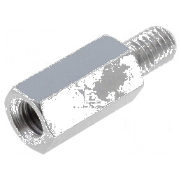 Piuliță Distanțieră Filetată 15mm M5 Intern și M5 Extern - Accesorii pentru Asamblare | Electronic-mag.ro | Componente Electronice