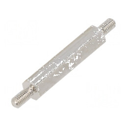 Piuliță Distanțieră Filetată Hexagonală 25mm Filet Exterior M3 | Electronic-mag.ro | Componente Electronice