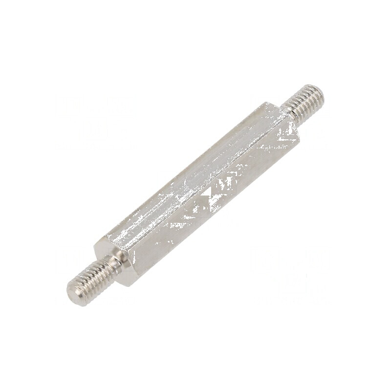 Piuliță Distanțieră Filetată Hexagonală 25mm Filet Exterior M3 | Electronic-mag.ro | Componente Electronice