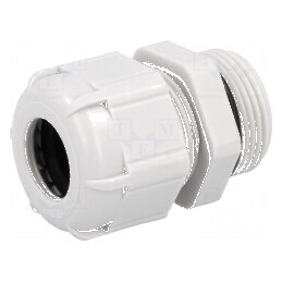 Garnitură de etanșare PG16 IP68 din poliamidă gri UL94V-2 pentru aplicații industriale | Electronic-mag.ro | Componente Electronice