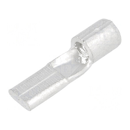 Vârf Plat 7mm pentru Cablu Neizolat 8AWG, Crimpat, 6,64÷10,52mm² | Electronic-mag.ro | Componente Electronice