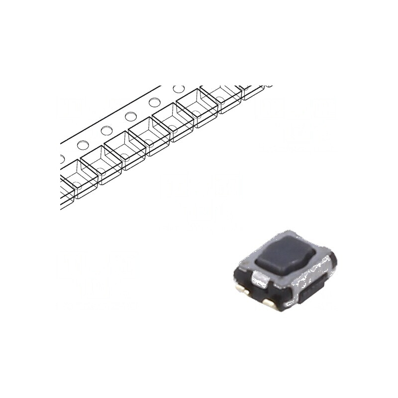 Microîntrerupător TACT SPST Poz: 2 SMT 2,9x3,5x1,4mm fără 5N - Comutator compact pentru aplicații electronice | Electronic-mag.ro | Componente Electronice Microîntrerupător TACT SPST Poz: 2 SMT 2,9x3,5x1,4mm fără 5N - Comutator compact pentru aplicații electronice | Electronic-mag.ro | Componente Electronice