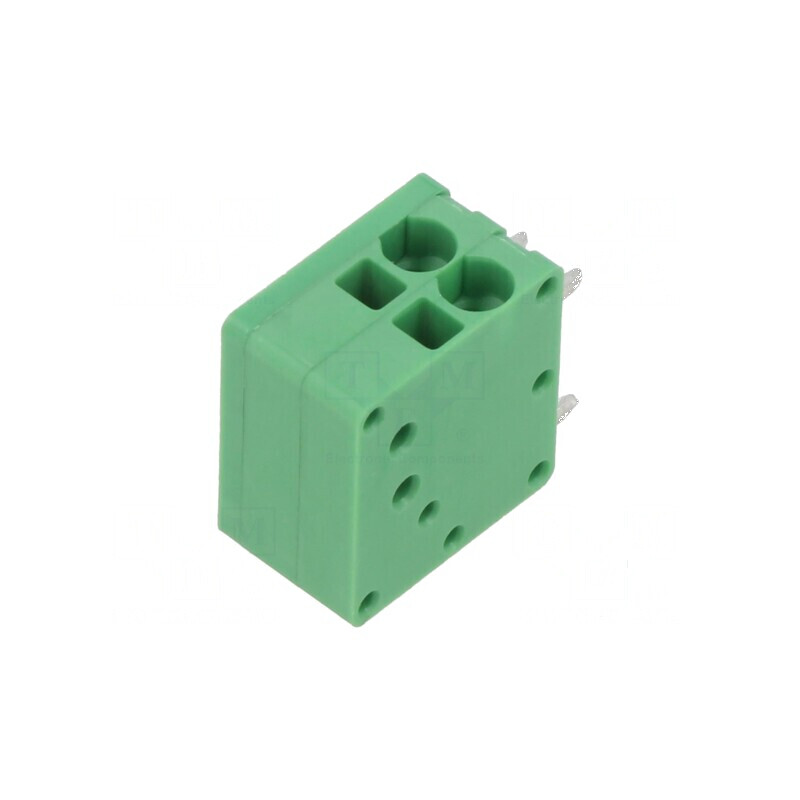 Regletă de conexiuni pentru PCB, unghi 90°, 3.5mm, 2 piste, 10A | Electronic-mag.ro | Componente Electronice Regletă de conexiuni pentru PCB, unghi 90°, 3.5mm, 2 piste, 10A | Electronic-mag.ro | Componente Electronice