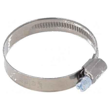 Colier de strângere cu şurub W: 12mm, Crimpare 40-60mm, DD W2 - Accesoriu pentru Conducte | Electronic-mag.ro | Componente Electronice