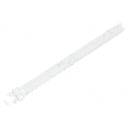 Tub LED rotund Ø2,8mm cu parte frontală convex drept - soluție iluminat profesional | Electronic-mag.ro | Componente Electronice
