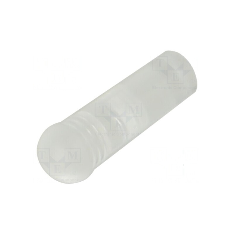 Tub LED rotund Ø3,2mm cu parte frontală convex drept - Soluție iluminare profesională | Electronic-mag.ro | Componente Electronice