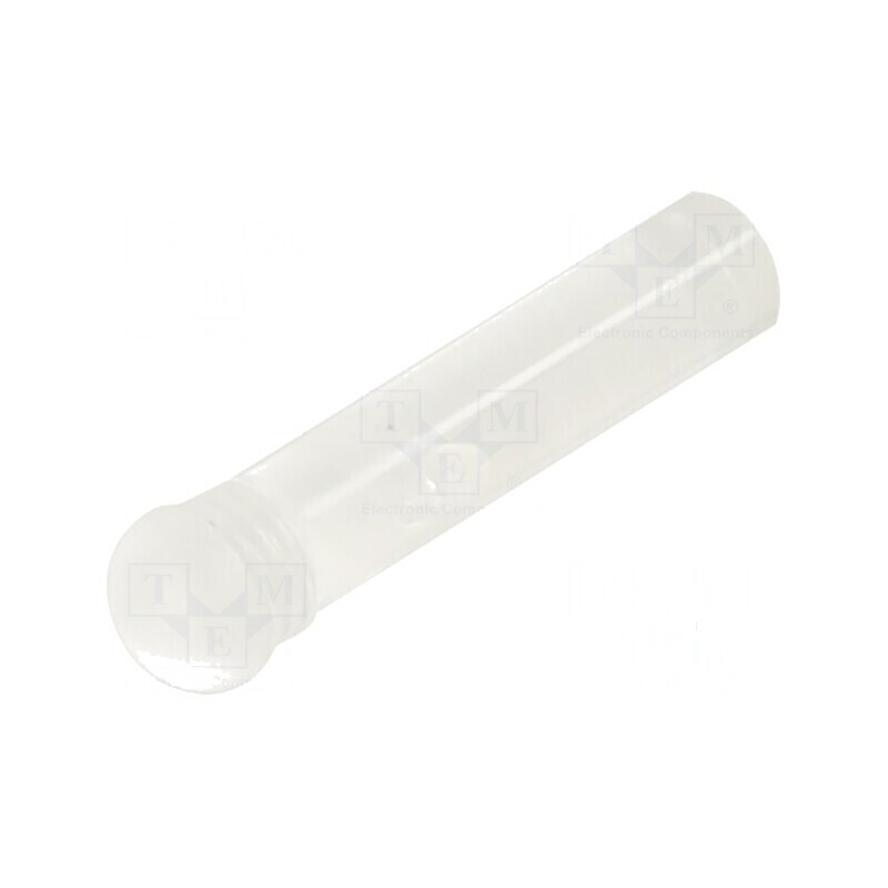 Tub LED rotund Ø3,2mm cu parte frontală convexă dreptă - Soluție iluminat profesional | Electronic-mag.ro | Componente Electronice