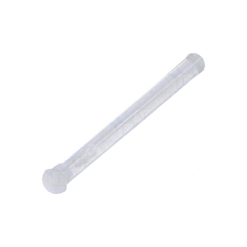 Tub LED rotund Ø2,2mm cu partea frontală convexă dreptă | Electronic-mag.ro | Componente Electronice