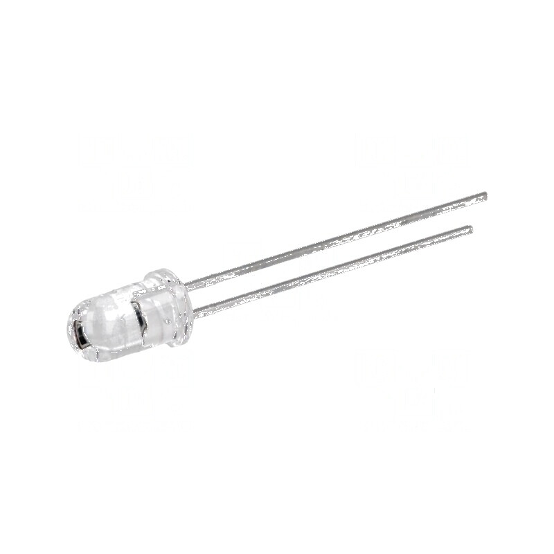 Fotodiodă IR PIN 5mm THT 850nm - Sensibilitate 400÷1100nm, Unghi de 10°, Curent de 1nA, Putere 150mW | Electronic-mag.ro | Componente Electronice